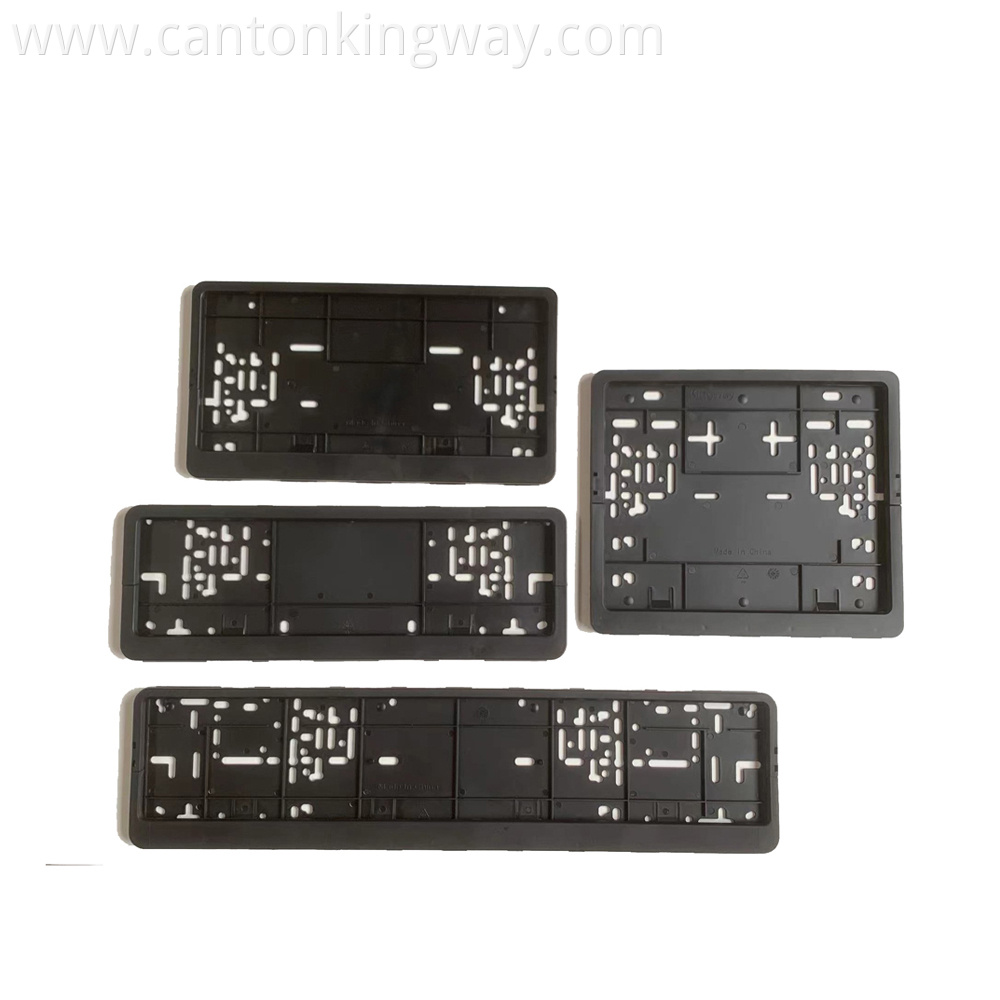 4 Sizes Of Number Plate Holders 1